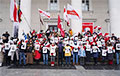 В Вильнюсе прошел «Марш цветов», посвященный женщинам белорусского протеста