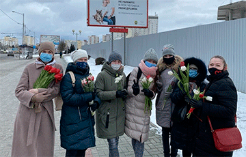 В Минске прошла акция, посвященная женщинам-политзаключенным