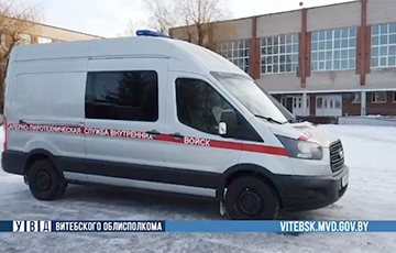 Пярэпалах у Віцебску: больш за 800 чалавек эвакуаваныя са школы
