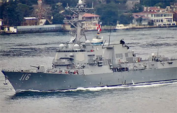 У Чорнае мора ўвайшоў другі за дзень ракетны карабель ВМС ЗША