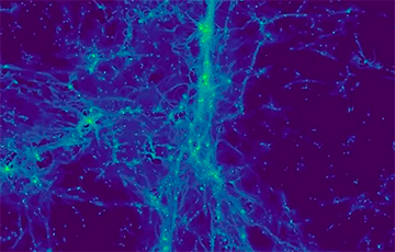 Ученые показали, как организована водородная сеть Вселенной