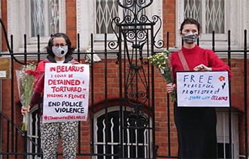 Белорусов поддержали в Великобритании