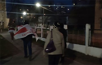 Жители Ангарской вышли на марш протеста