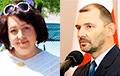Журналисты Инесса Тодрик-Писальник и Анджей Писальник на свободе