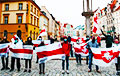 Белорусы Вроцлава вышли на акцию солидарности