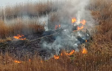 Появилось очередное видео с «огненными рыбаками» из Беларуси
