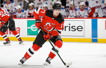 На старте НХЛ белорус Шарангович набирает очки почти в каждом матче