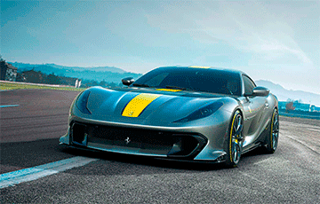 Ferrari паказала суперкар з самым магутным рухавіком у сваёй гісторыі