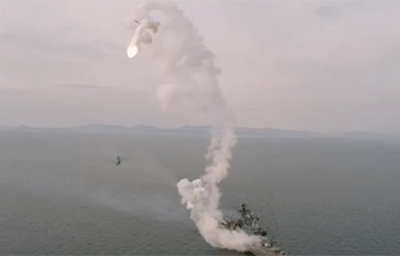 Неудачный запуск ракеты с российского фрегата попал на видео