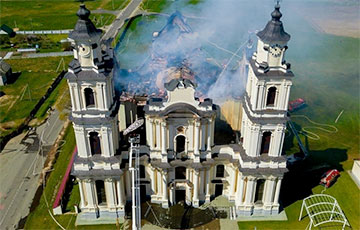 Catholic Bishops Appeal to Belarusians in Connection With the Fire in the National Sanctuary in Budslau