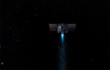 Касмічны зонд NASA вяртаецца дадому з узорамі астэроіда