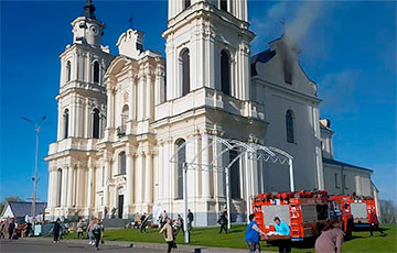 Authorities Banned Use Of Budslau Cathedral Because Of Fire