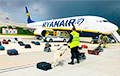 Рэжым утойвае ад ICAO інфармацыю аб захопе самалёта Ryanair