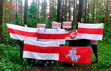Белорусы провели ряд акций протеста