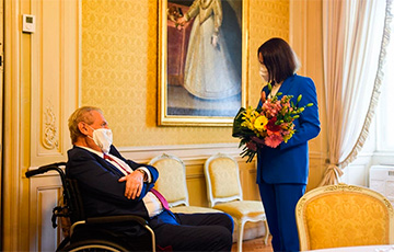 Светлана Тихановская встретилась с президентом Чехии