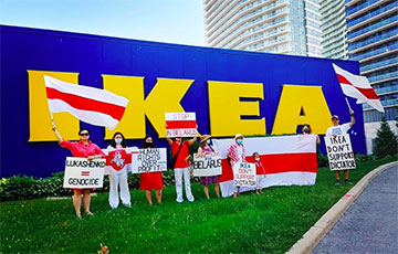 Беларусы заклікалі IKEA перастаць гандляваць з уладамі