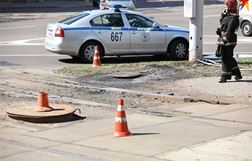 Strange Incident Happened Near Polish Embassy In Minsk