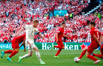 Бельгия обыграла Данию и обеспечила себе место в плей-офф Евро