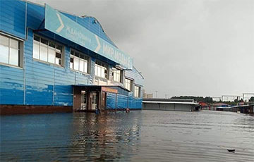 Какие улицы затопило в Минске