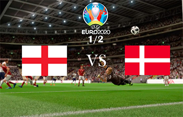 Англия – Дания: после первого тайма счет 1:1