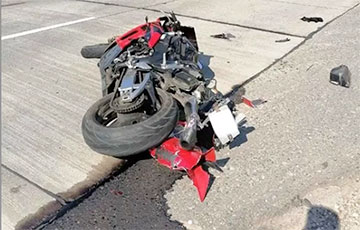 Под Минском произошла еще одна страшная авария с участием мотоцикла
