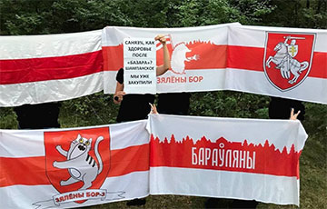 Белорусы продолжают выходить на партизанские акции протеста