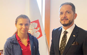 Посол Польши в Японии встретился с Кристиной Тимановской