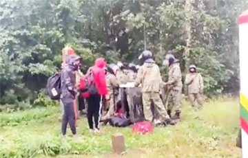 Ситуация на белорусско-литовской границе обостряется