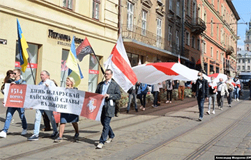 Беларусы ва Ўкраіне адзначылі Дзень вайсковай славы
