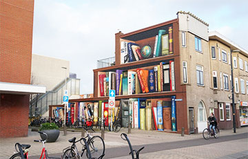 Художник из Нидерландов делает необычный стрит-арт