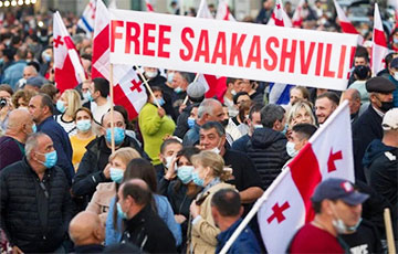 Во время акций в поддержку Саакашвили в Грузии умер мужчина