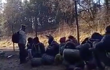 Белорусские силовики начали стрельбу в лагере мигрантов возле Кузницы
