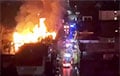 Факел над Минском: в Степянке открытым пламенем горел частный дом