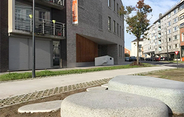 В Бельгии появилась уличная мебель из эко-бетона