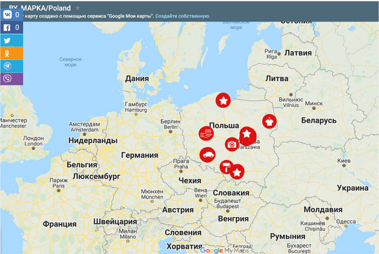 Мир в белоруссии карта какой курс