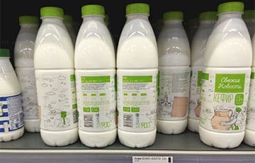 В Беларуси продолжаются проблемы с молочными продуктами