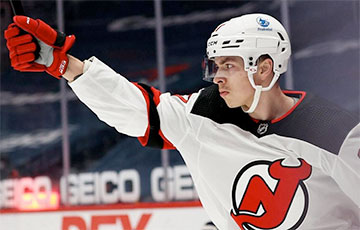 Белорусский хоккеист Егор Шарангович обновил личный рекорд в НХЛ