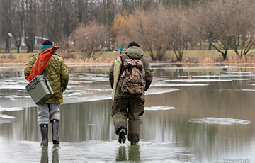 Трое рыбакоў апусціліся пад лёд у Маладзечанскім раёне