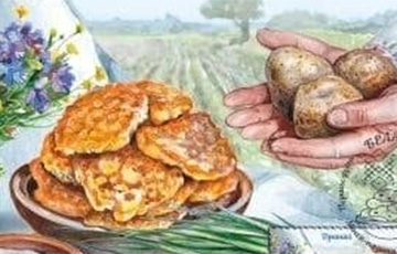 В Беларуси появились почтовые марки с драниками