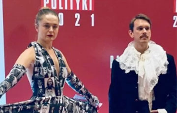 Dress With Portraits Of Belarusian Political Prisoners Won Most Prestigious Art Competition In Poland