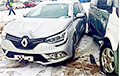 В Минске водитель фуры разбил шесть автомобилей