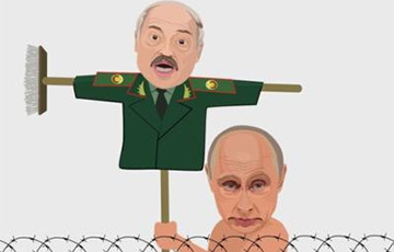 Лукашенко вышел к пропагандистам с клоунскими погонами