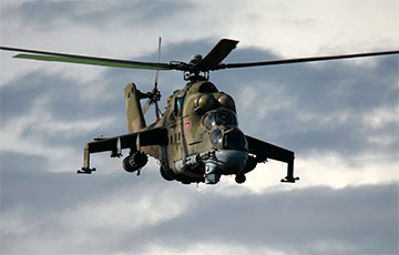 ВСУ уничтожили российский вертолет Ми-24