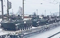В Беларусь прибывают российские боевые машины