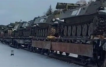 Echelons Of Unmarked Russian Equipment Enter Belarus