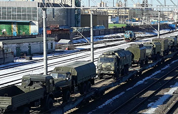 Очередной военный эшелон уехал из Беларуси на Юго-Восток России