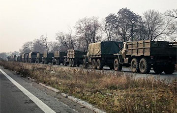Large Convoy Of Russian Military Equipment Entered Donetsk