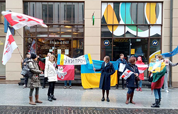 Action Against Russian Aggression Taking Place In Vilnius