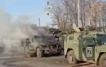 «Так мы встречаем русский мир»: ВСУ показали разбитую технику оккупантов в Харькове
