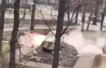 Russian Troops Got Scared Of The Monument To The Afghan Soldiers In Bucha